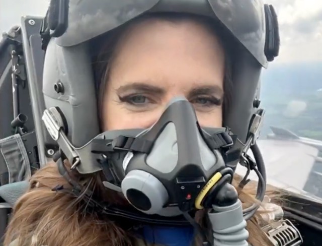 <p>South Carolina Republican Rep. Nancy Mace posts a social media of herself dumping a plane-load of excrement on an unsuspecting victim</p>