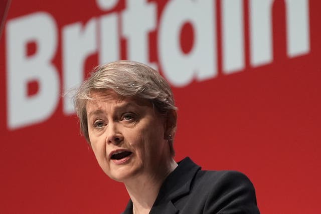 Foreign Secretary Yvette Cooper (PA)