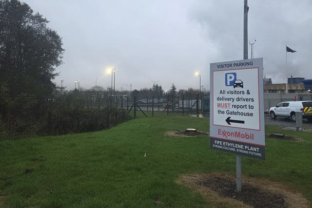 The Fife Ethylene Plant at Mossmorran (Rachel Keenan/PA)