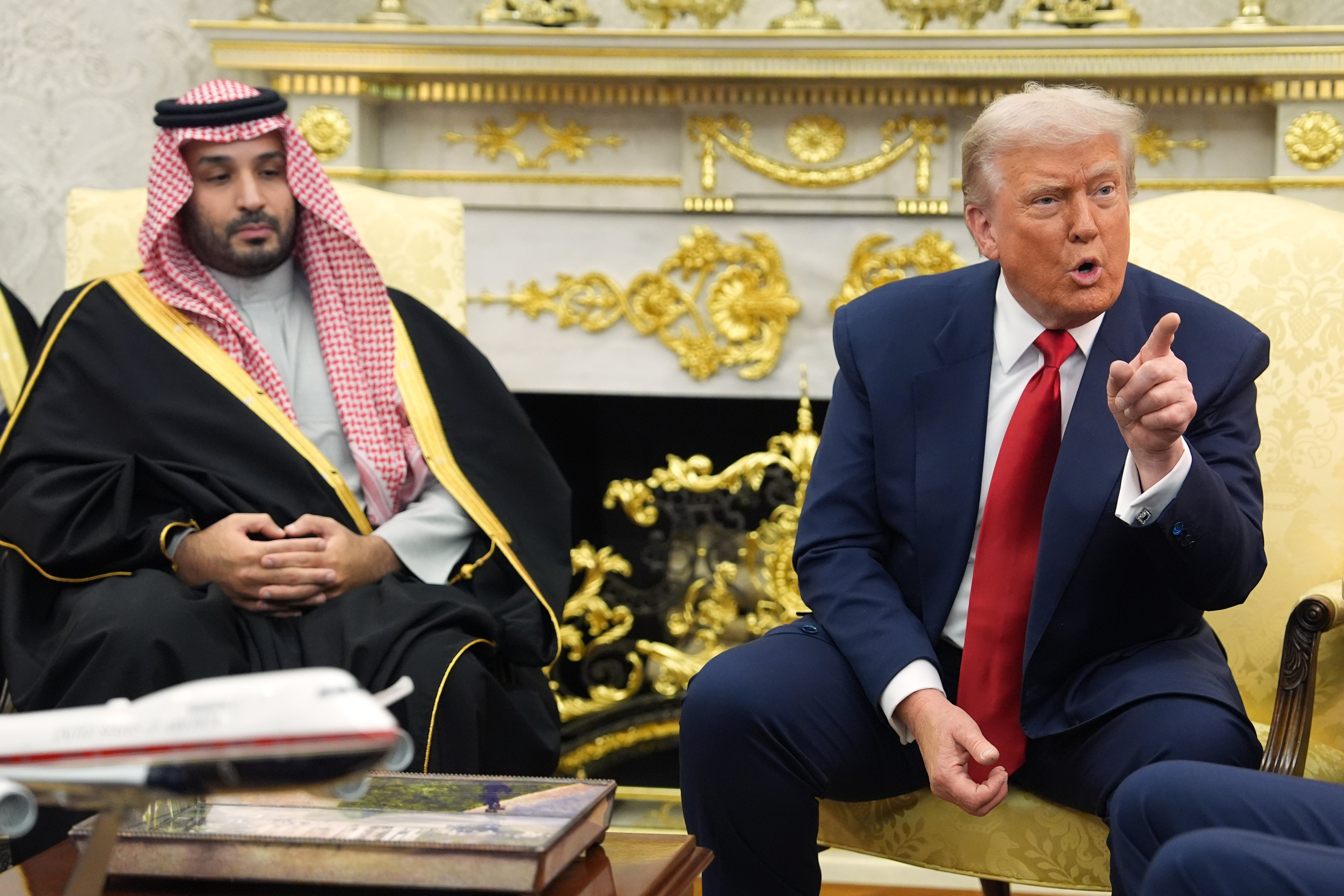 Trump expulsou um jornalista por questionar o assassinato de Jamal Khashoggi na frente de Mohammed bin Salman.