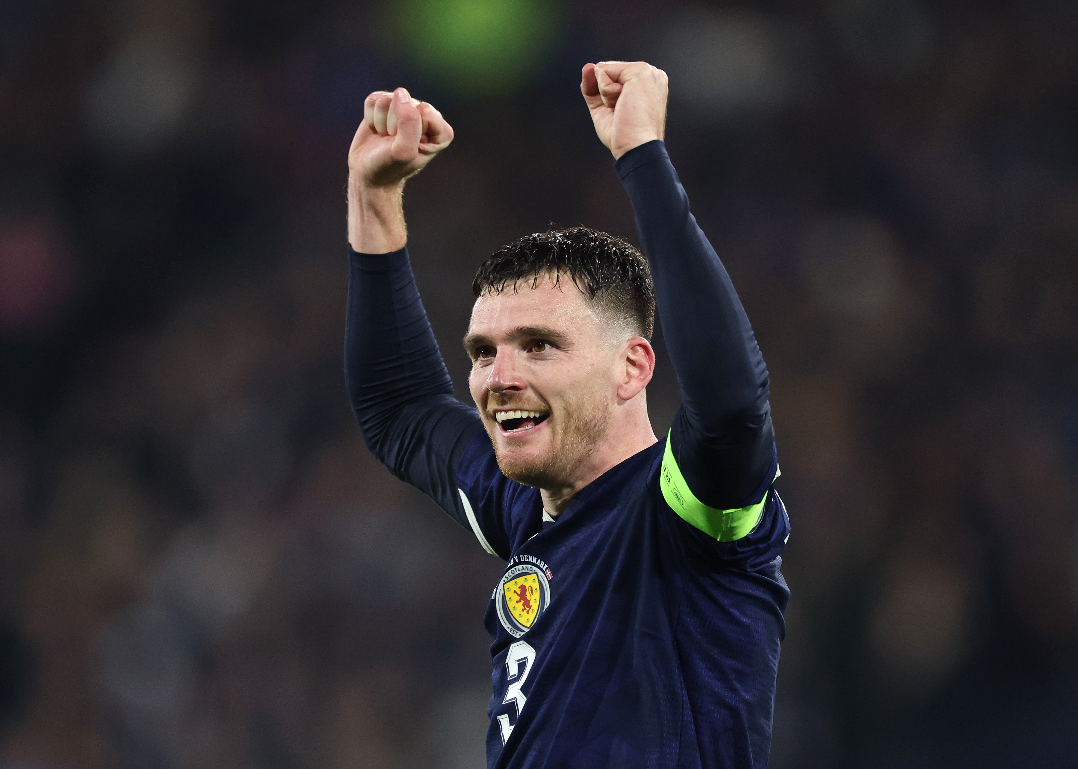 <p>Robertson’s Scotland side reached their first World Cup since 1998</p>