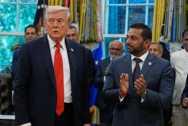 <p>President Donald Trump is weighing firing FBI Director Kash Patel, according to a new report, which the White House characterized as “fake news.”</p>