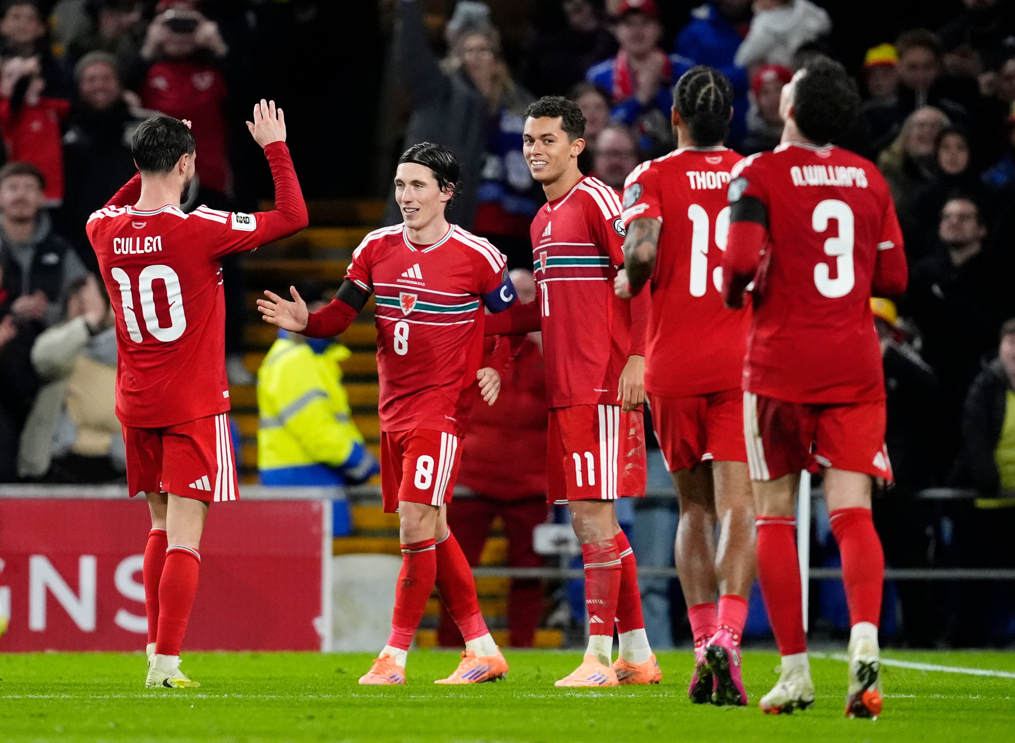 <p>Wales were rampant against the previously unbeaten North Macedonia in Cardiff</p>