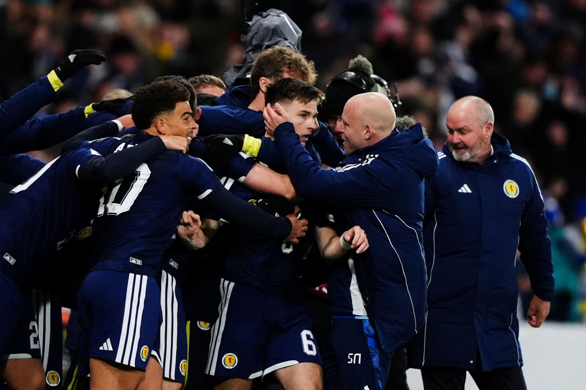 Scotland qualify for World Cup after dramatic victory over Denmark