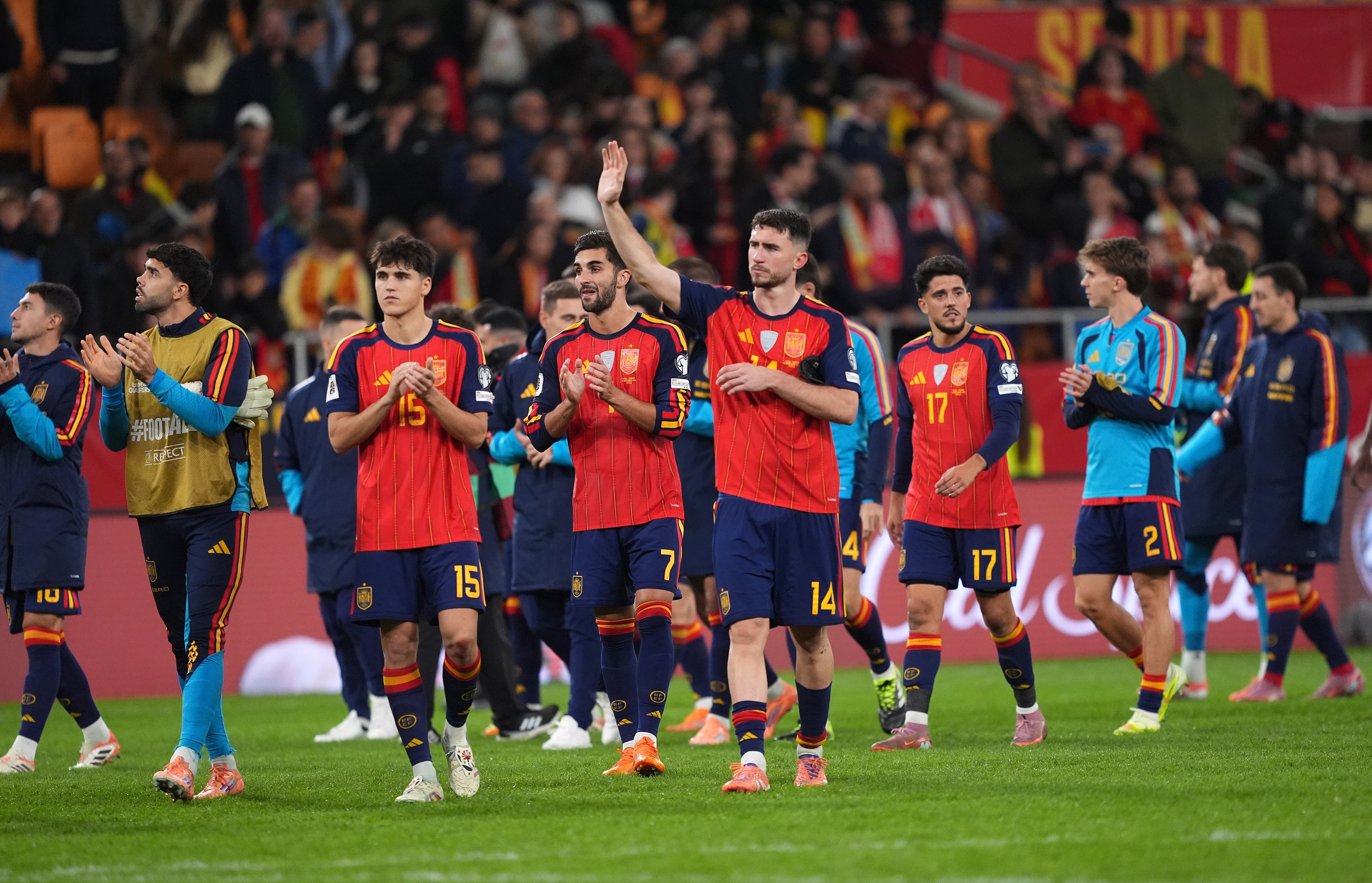 <p>Spain have qualified despite stumbling against Turkey</p>