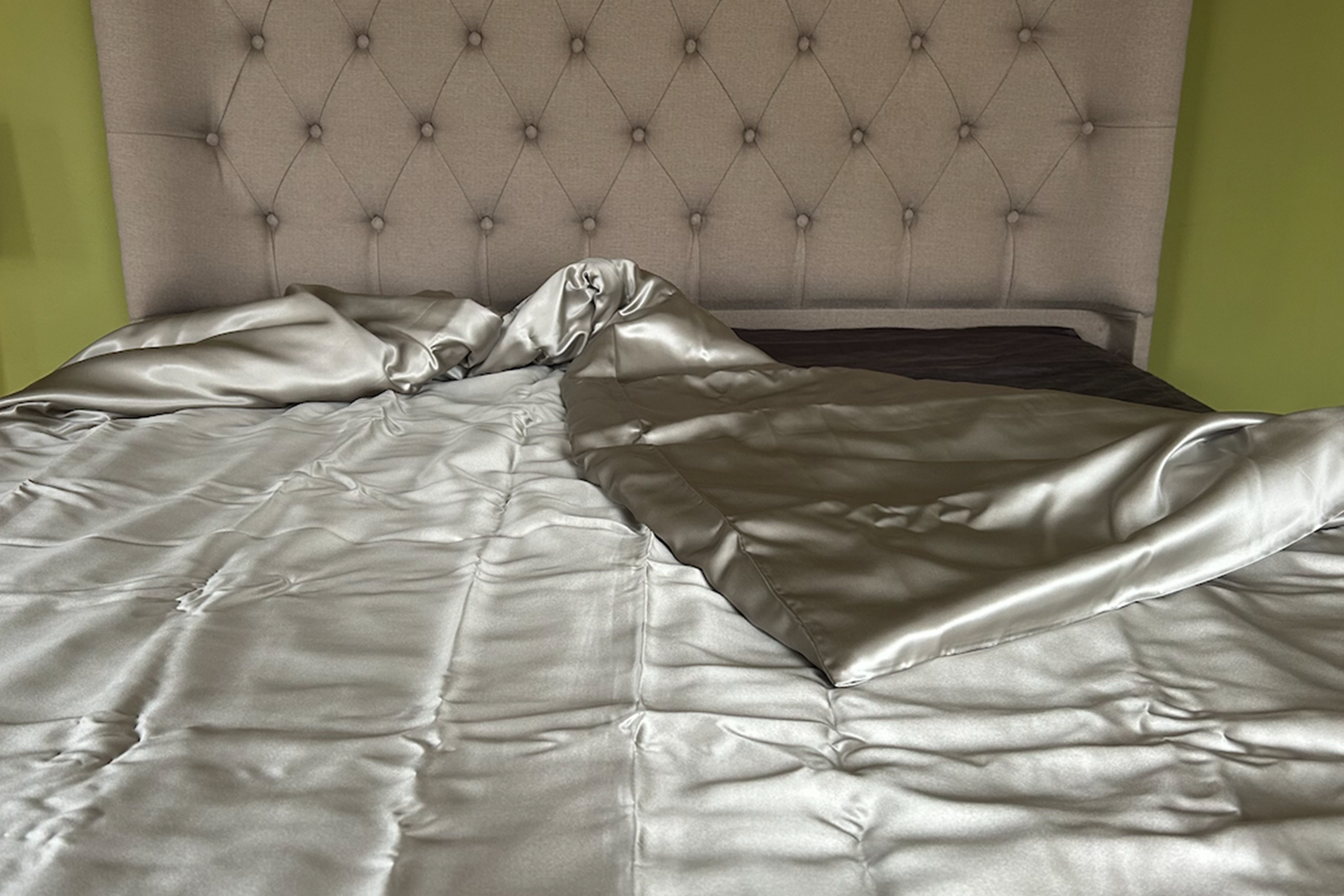 I tested silk pillows, fitted sheets, duvets and blankets