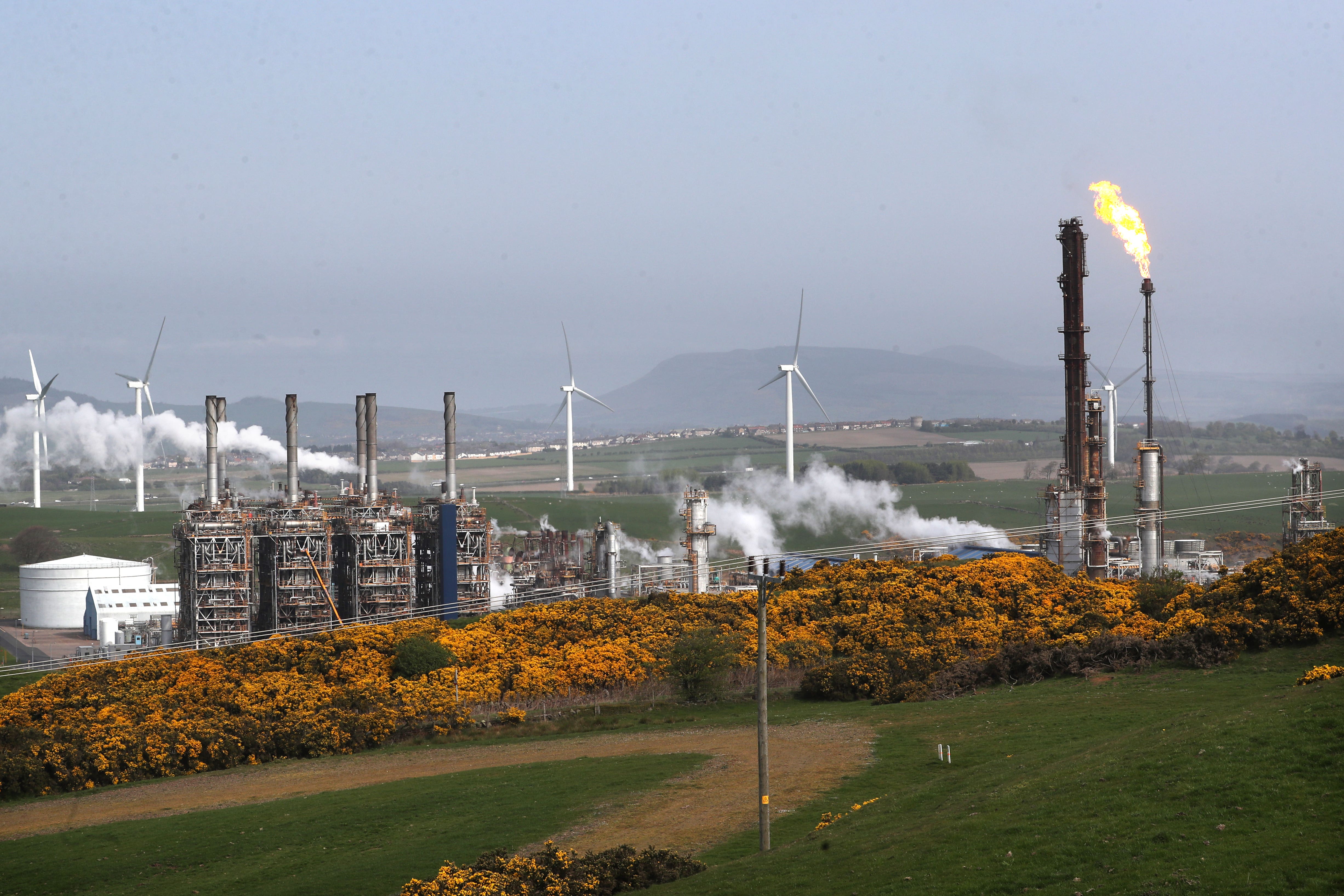 Petrochemical giant ExxonMobil has claimed UK Government policies are ‘undermining’ its business after announcing plans to close its Mossmorran plant in Scotland. (Jane Barlow/PA)