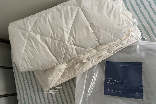 Best kids duvet Indybest review Soak and Sleep 100% New Zealand wool duvet