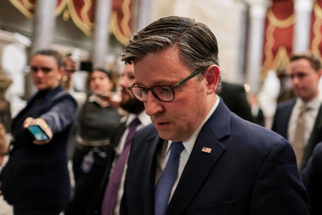 <p>House Speaker Mike Johnson (R-La.) defended Trump saying Democrats who said members of the U.S. military could refuse illegal orders committed ‘SEDITIOUS BEHAVIOR’ and could be punished ‘by DEATH.’</p>