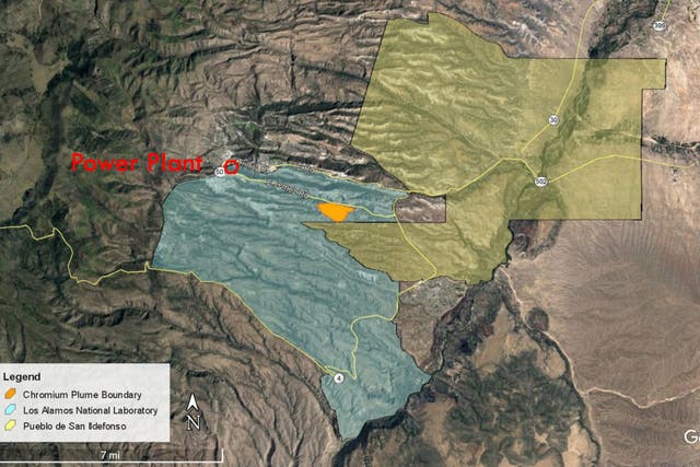 <p>A toxic chromium plume has spread to New Mexico’s Pueblo de San Ildefonso for the first time. Officials say there are no health concerns yet</p>