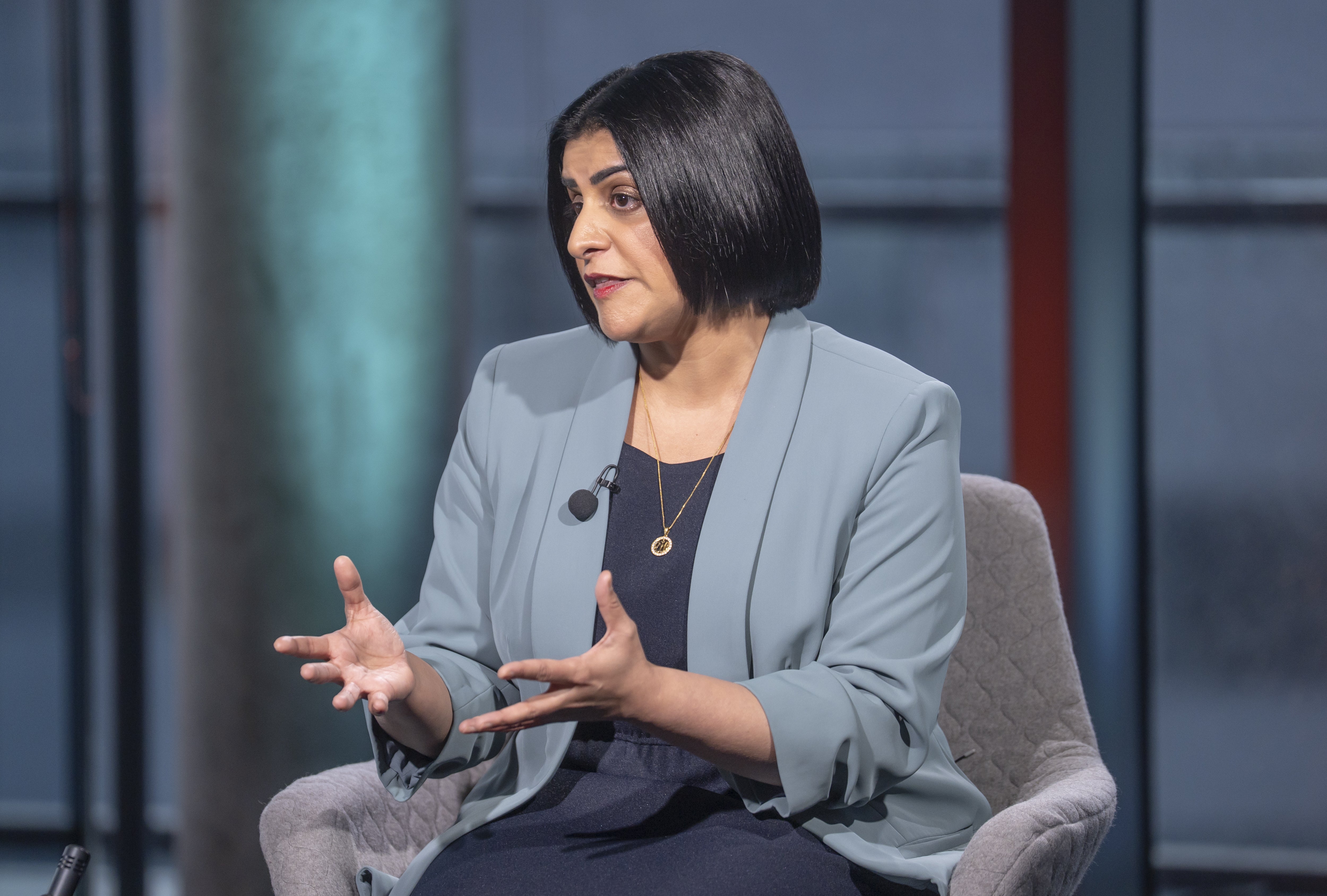 Home Secretary Shabana Mahmood announced that police powers around protests and social media would be reviewed (Danny Lawson/PA)