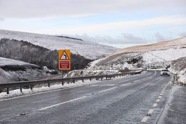 <p>The Met Office says widespread snow is unlikely for the time being</p>