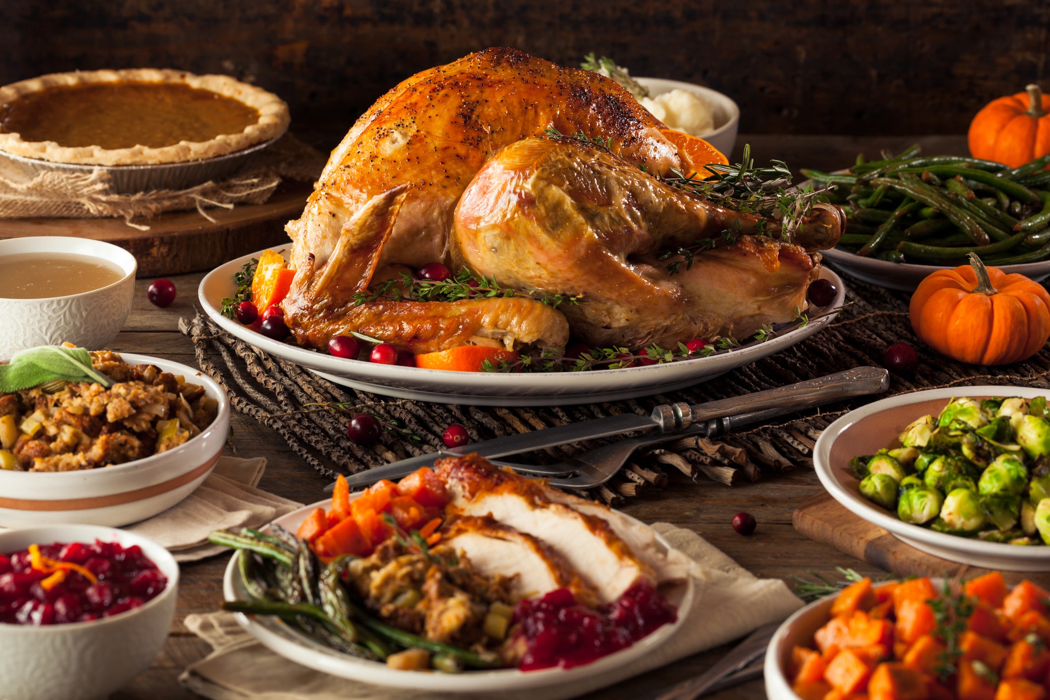 Costco members can purchase a Thanksgiving meal for eight people for $269.99