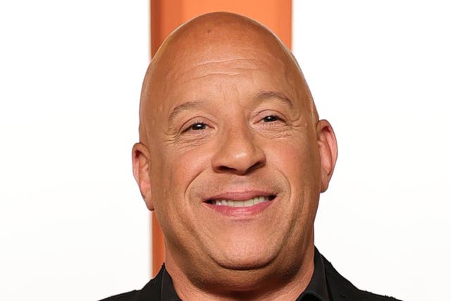 <p>Vin Diesel attending the Vanity Fair Oscars party in Beverly Hills in March 2025</p>