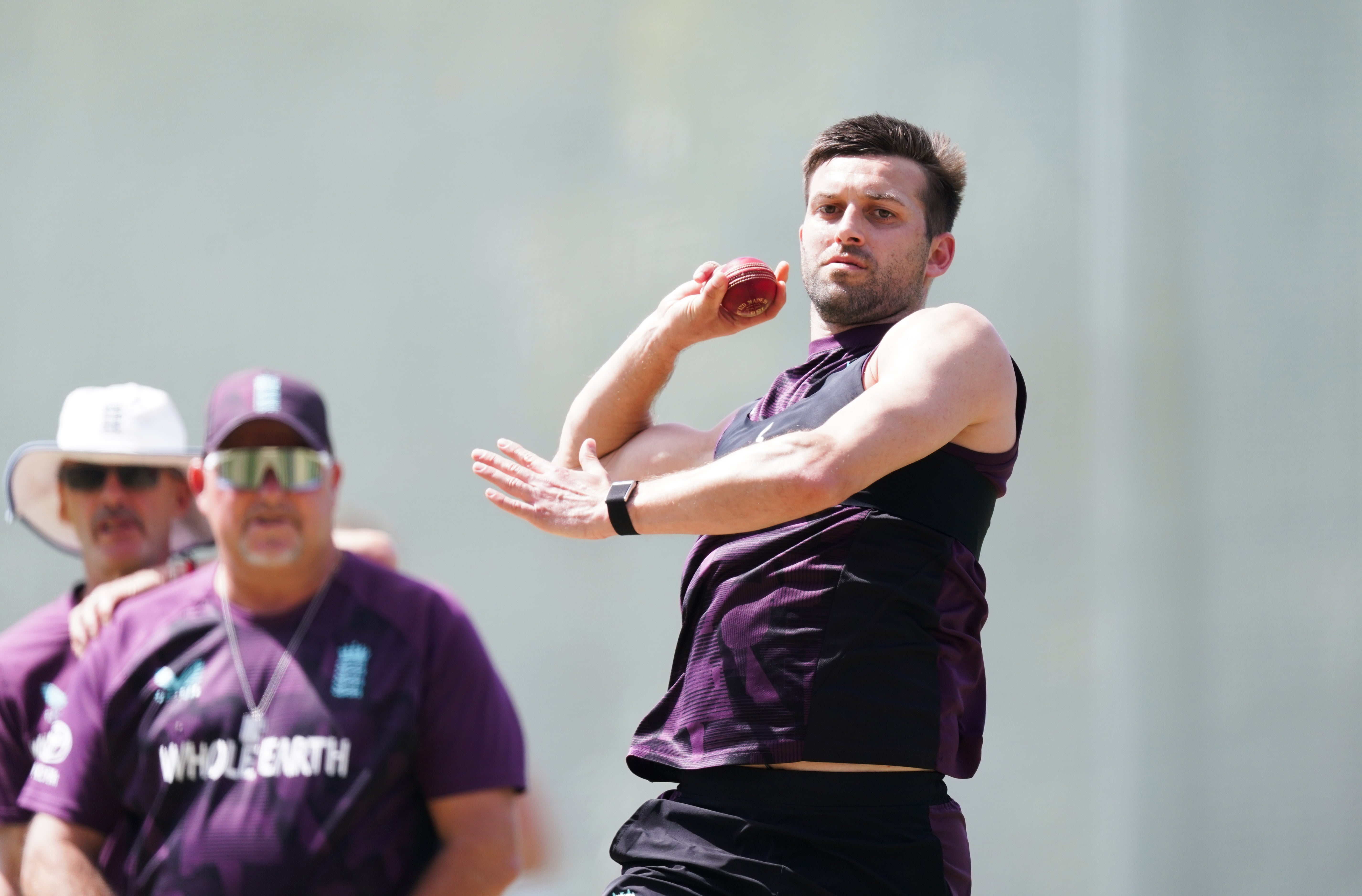 <p>Mark Wood looks set to start the opening Test in Perth</p>