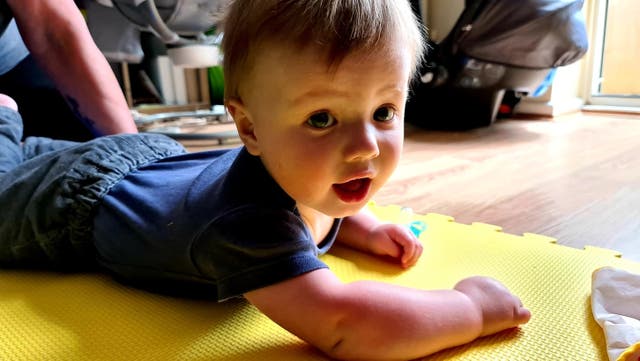 <p>Oliver Steeper was nine months old when he died (Family handout/Leigh Day/PA)</p>