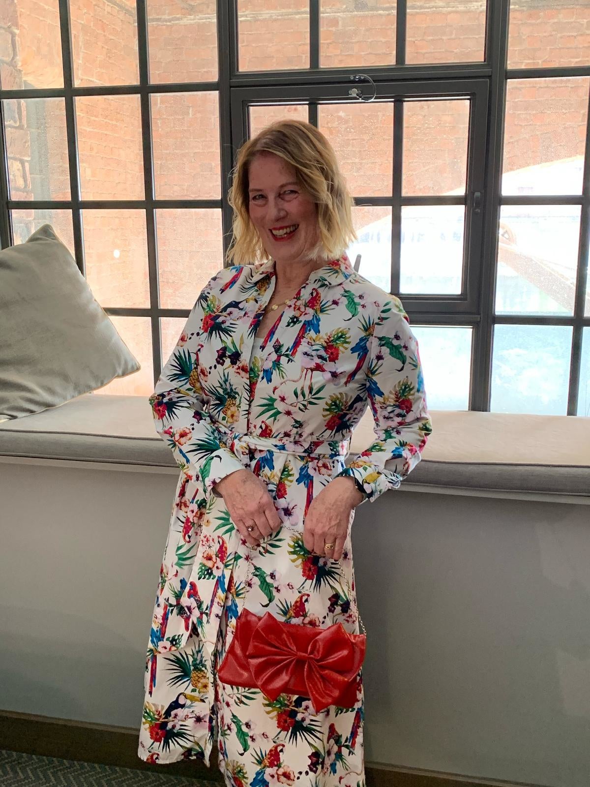 Suzanne was on holiday in September 2023 when she first noticed symptoms