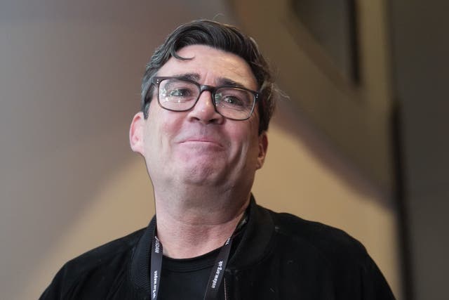 Mayor of Greater Manchester Andy Burnham has repeatedly refused to rule out a leadership challenge (Danny Lawson/PA)