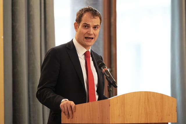 Foreign Office minister Hamish Falconer answered questions in the Commons (Aaron Chown/PA)