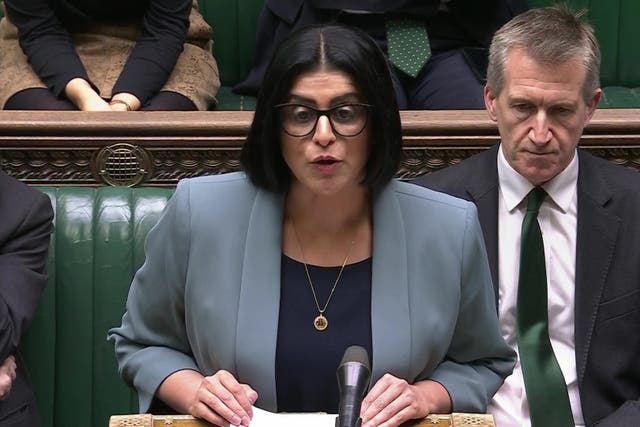 Home Secretary Shabana Mahmood is outlining planned reform of the legal migration system