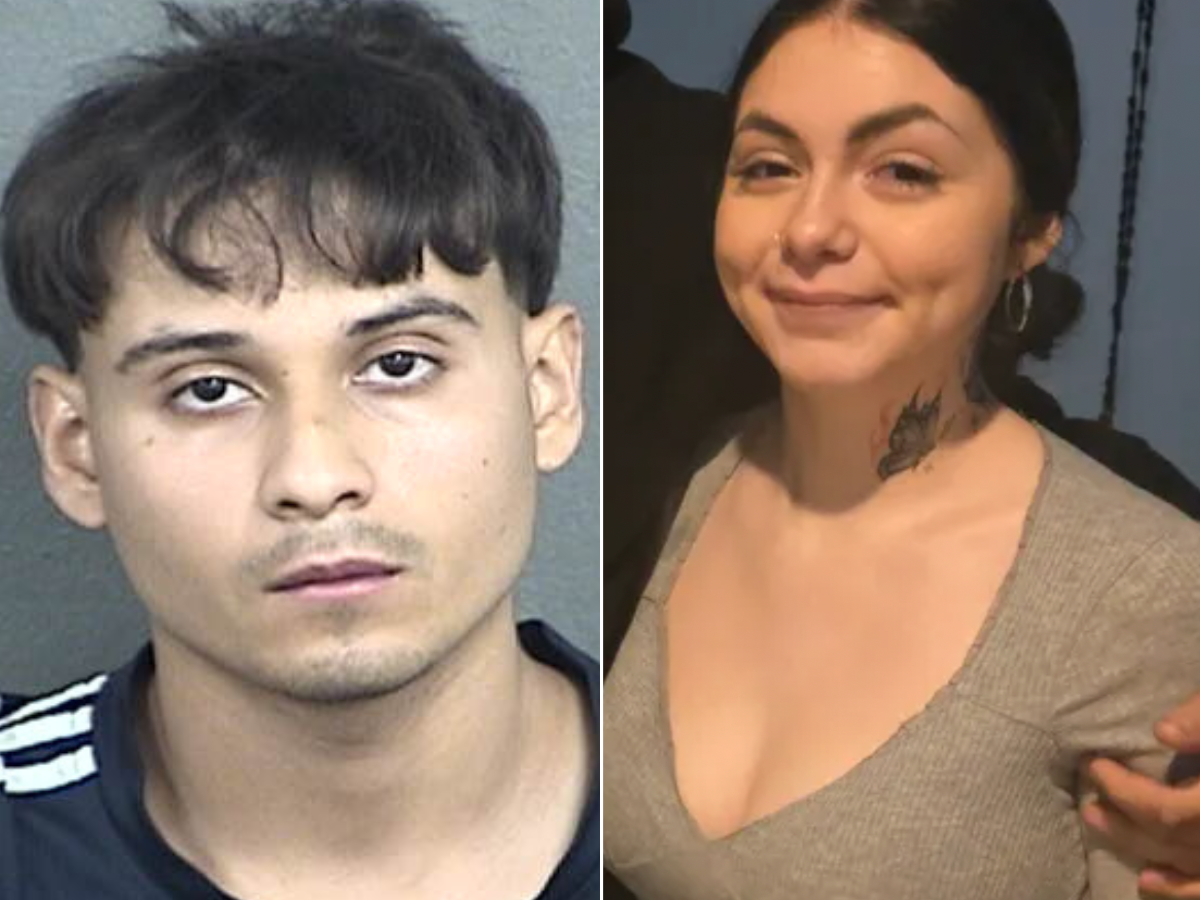 <p>Kevin Calamaco-Morales  was arrested for the fatal shooting of his girlfriend Ana Juarez</p>