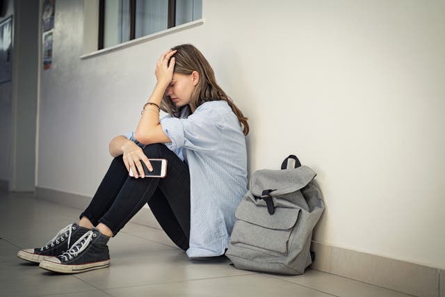 <p>School refusal has reached epidemic proportions in the UK, with 1.28 million children and teens persistently absent</p>