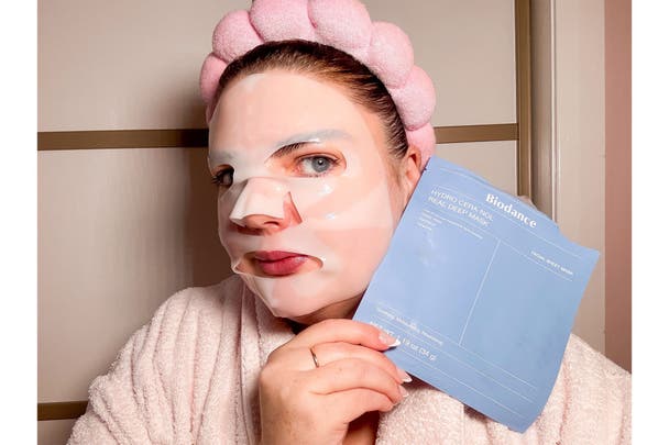 best sheet mask indybest review Biodance hydra cera-nol real deep mask