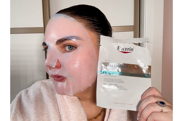 best sheet mask indybest review Eucerin hyaluron-filler sheet mask