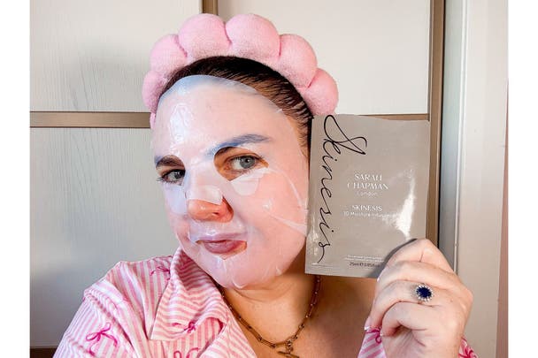 best sheet mask indybest review Sarah Chapman skinesis 3D moisture infusion sheet mask