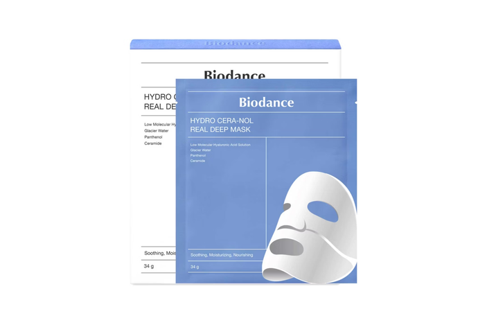 best sheet mask indybest review Biodance hydra cera-nol real deep mask