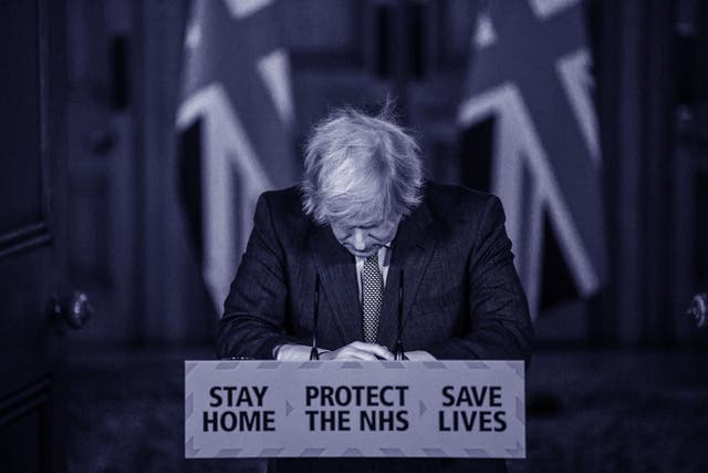 <p>Boris Johnson himself was almost killed by the coronavirus but this did not heighten his sense of its potency</p>