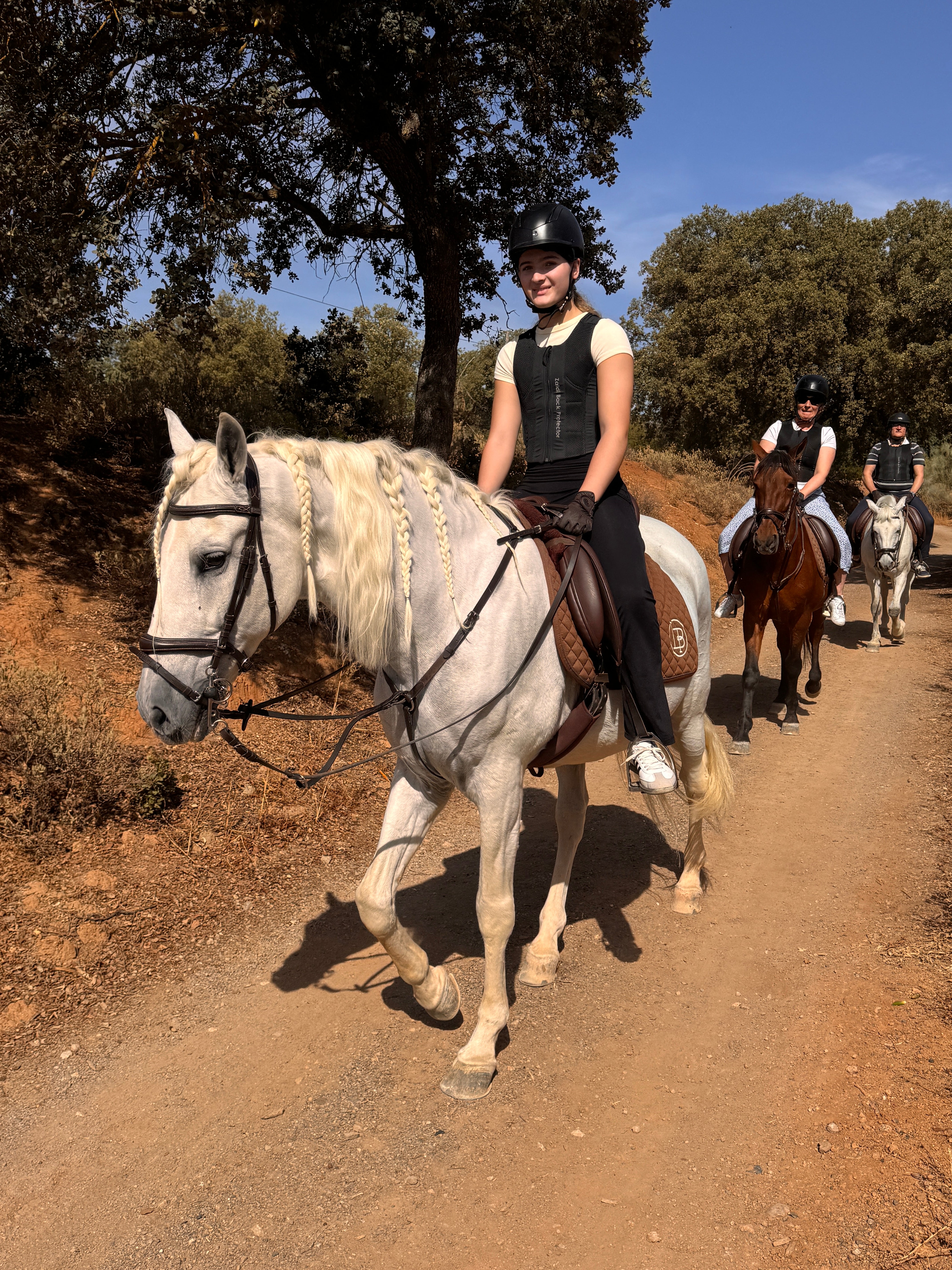 Horse riding at Finca la Bobadilla