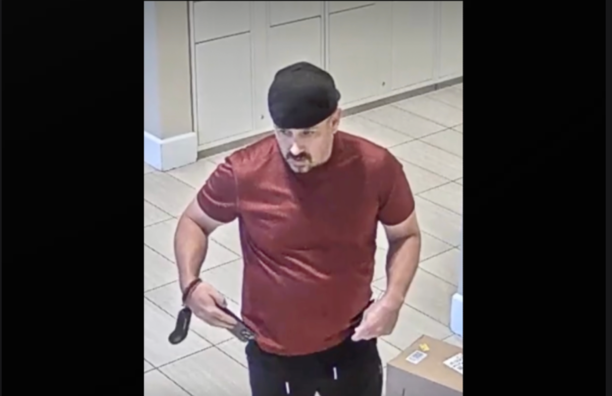 Police in Irvine, California, are asking the public to help identify a suspect who they say looks like a Backstreet Boys member