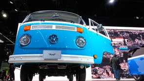 California Wildfire Blue Bus