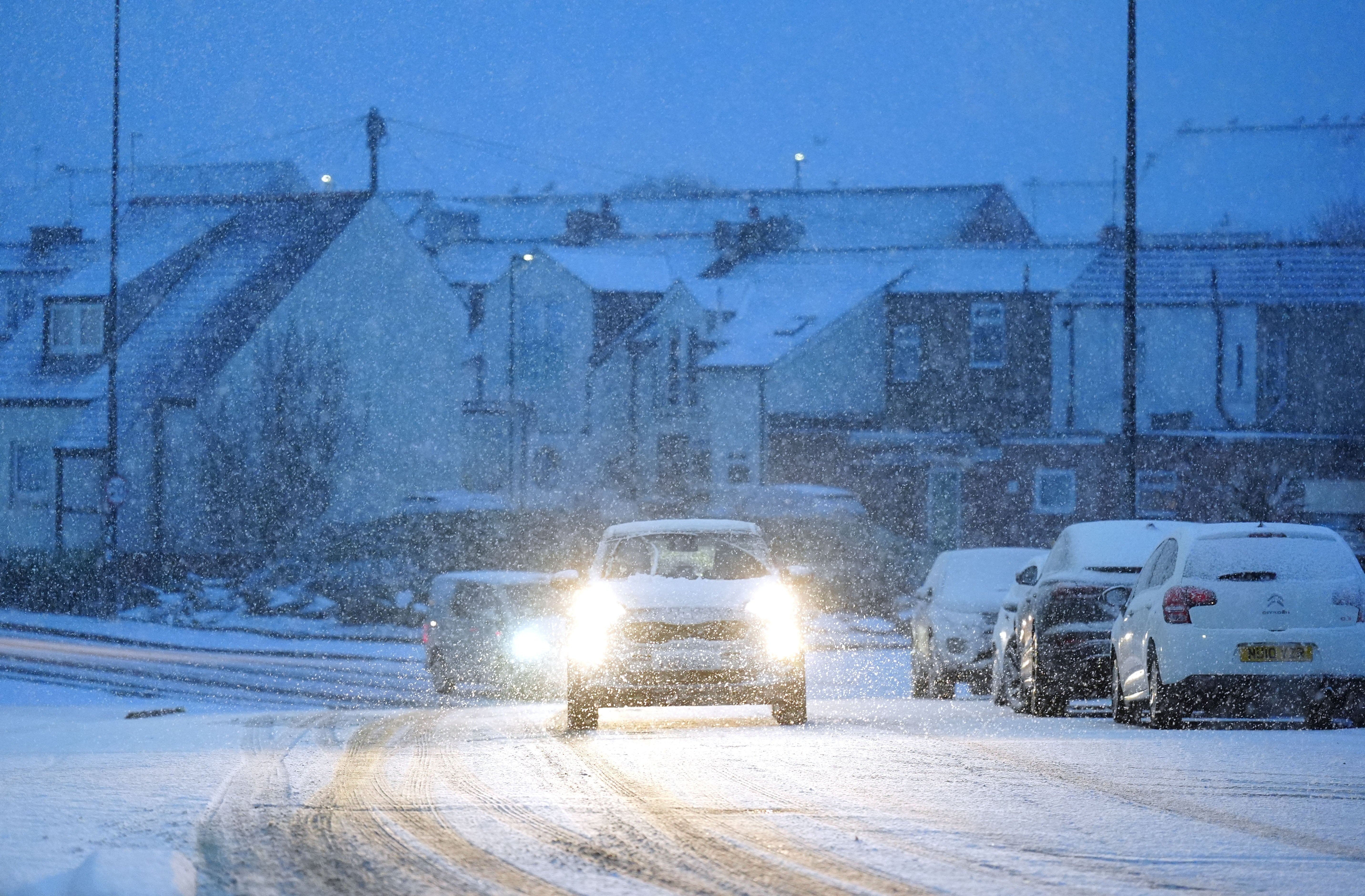 Snow and ice warnings have come into force across the UK, as the Met Office said the wintry weather "could create some particularly tricky travel conditions"