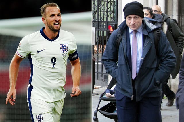 <p>Professor Fares Haddad (right) famously fixed Harry Kane’s hamstring</p>