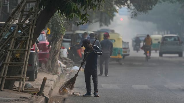 India New Delhi Pollution Photo Gallery