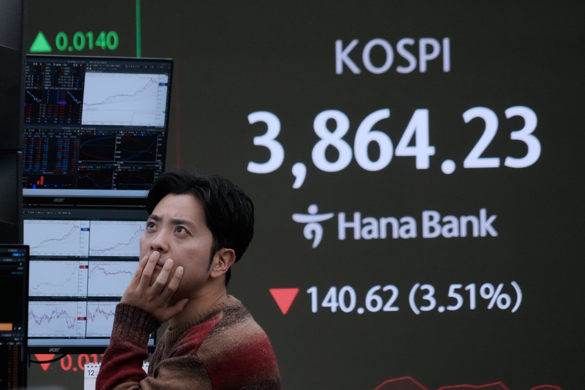 Asian stocks track Wall Streets drop, erasing previous days gains