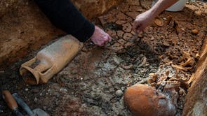 Hungary Roman Sarcophagus