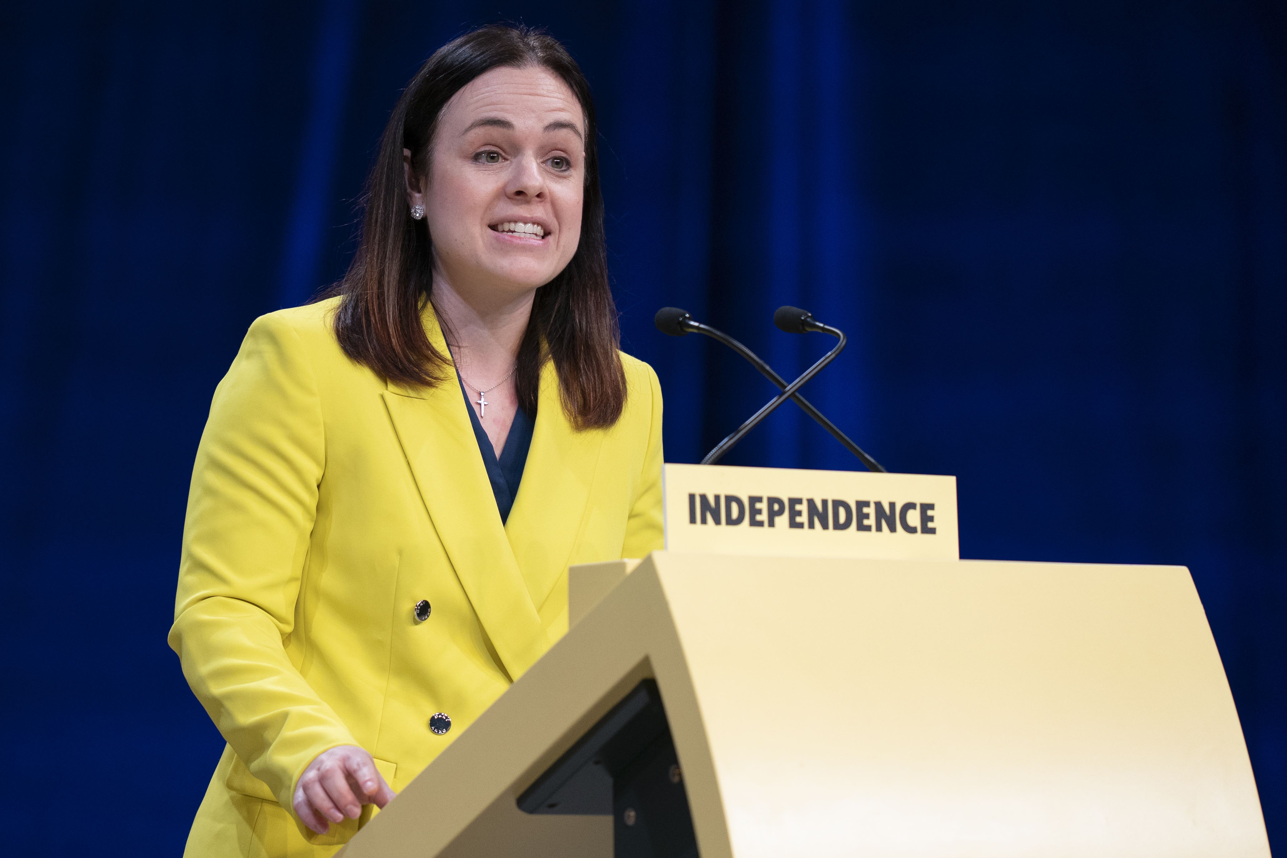 Deputy First Minister Kate Forbes will leave Holyrood at next year’s election (Jane Barlow/PA)