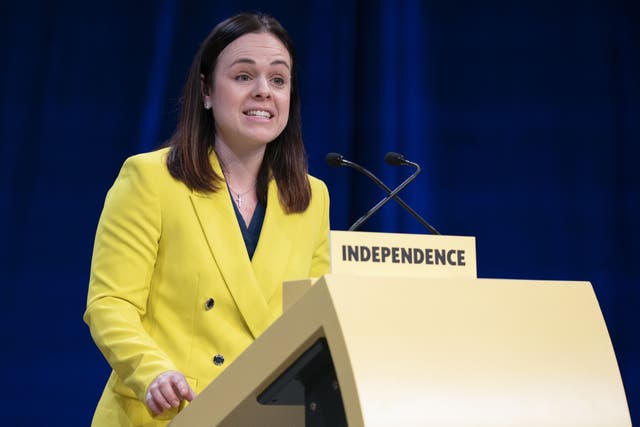 Deputy First Minister Kate Forbes will leave Holyrood at next year’s election (Jane Barlow/PA)