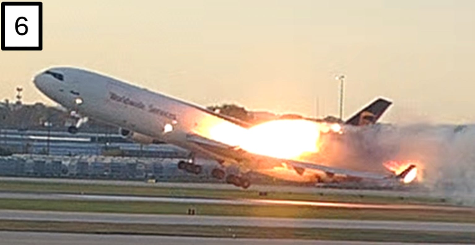 Dramatic videos of the crash showed the plane on fire plowing into buildings and generating a massive plume of smoke