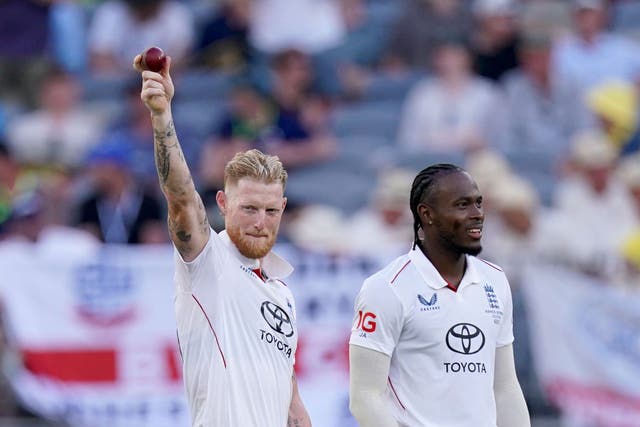 Ben Stokes produced a brilliant bowling display as England fought back quickly on day one of the Ashes (Robbie Stephenson/PA)