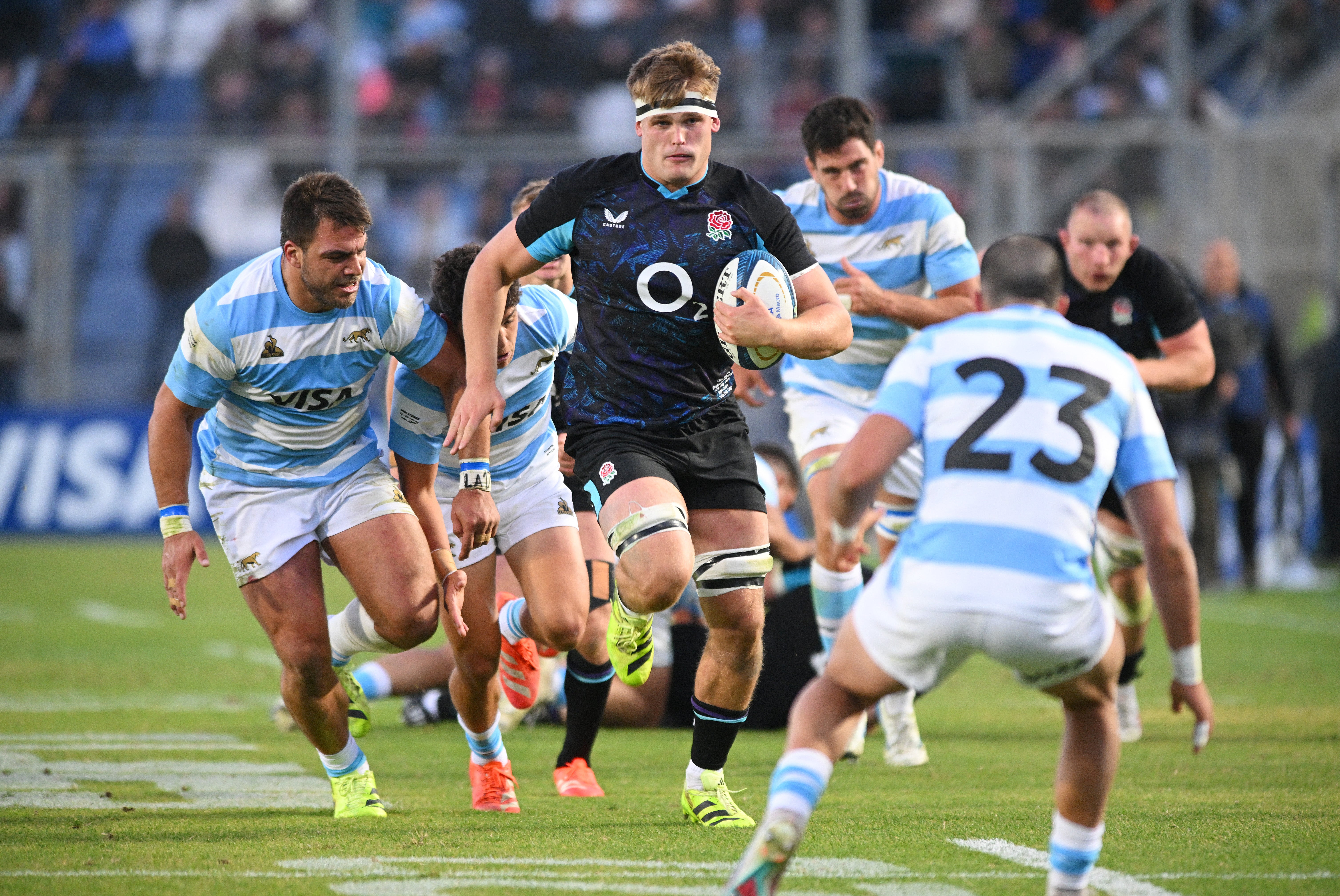 England beat Argentina 2-0 in a series in South America in July
