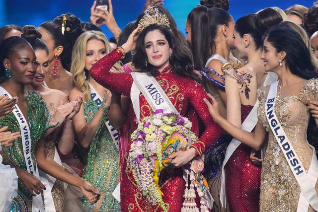 <p>Fatma Bosch took home the Miss Universe crown</p>