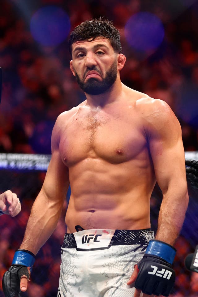 <p>UFC lightweight contender Arman Tsarukyan</p>