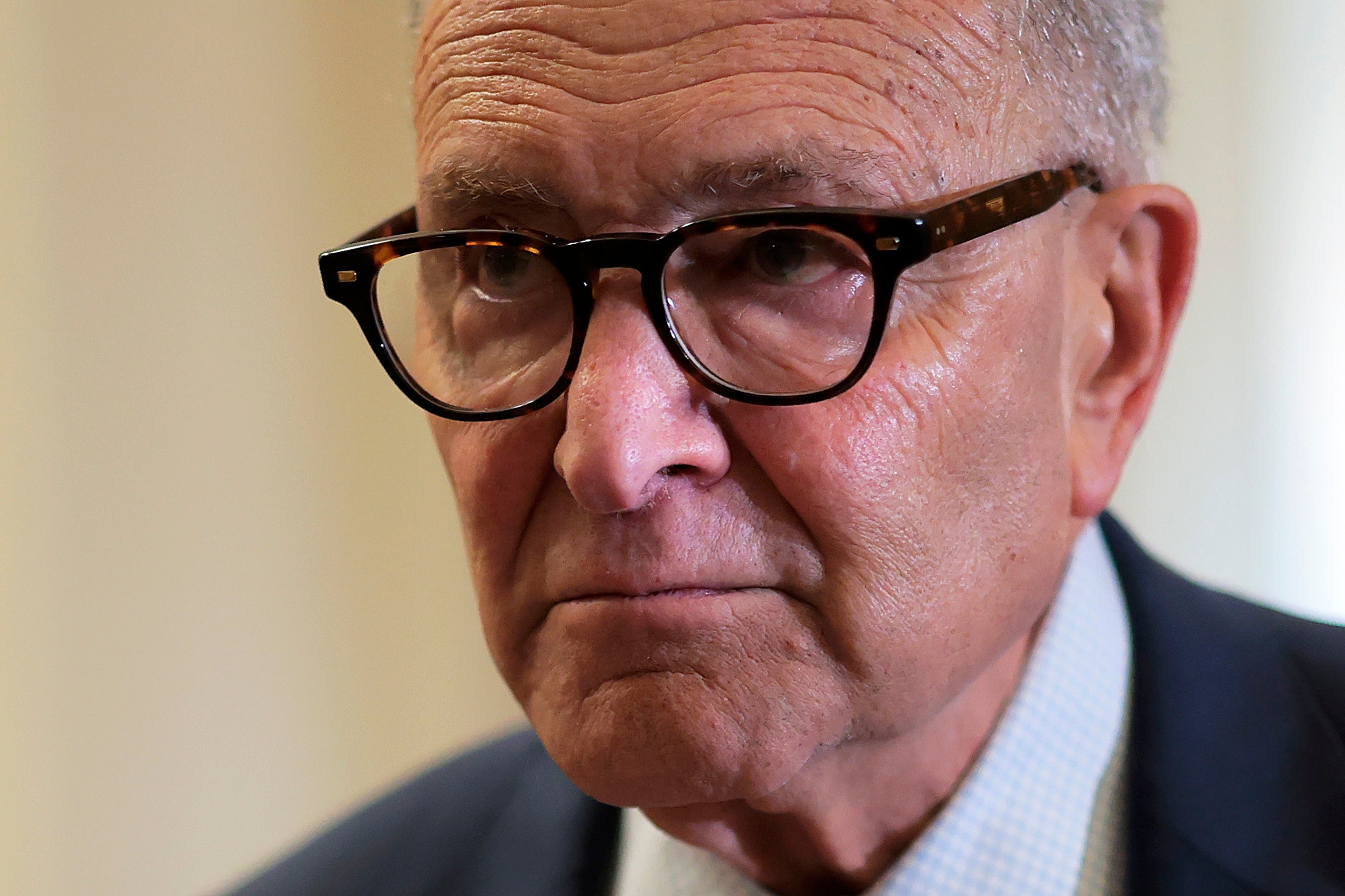 O líder da minoria no Senado, Chuck Schumer, convocou os comentários de Trump 