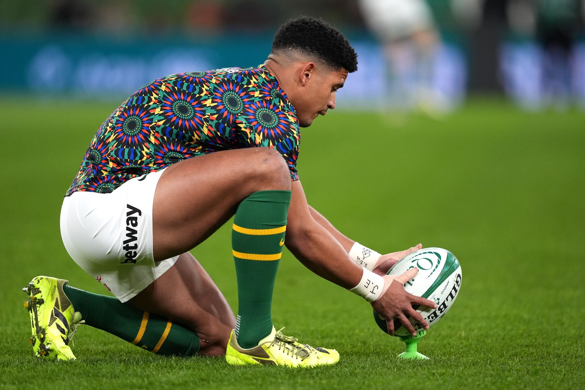 Sacha Feinberg-Mngomezulu returns at fly half (Brian Lawless/PA Wire)