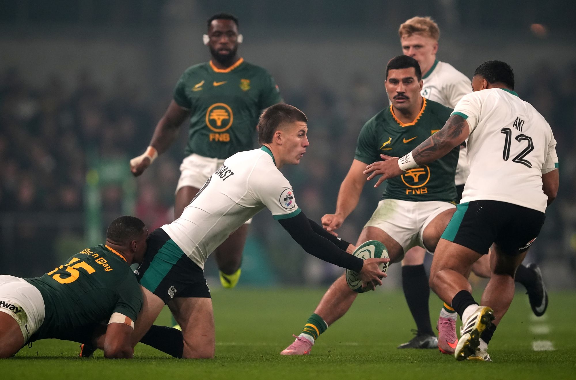 Ireland vs South Africa live: Springboks seek rare win in Dublin in huge international clash