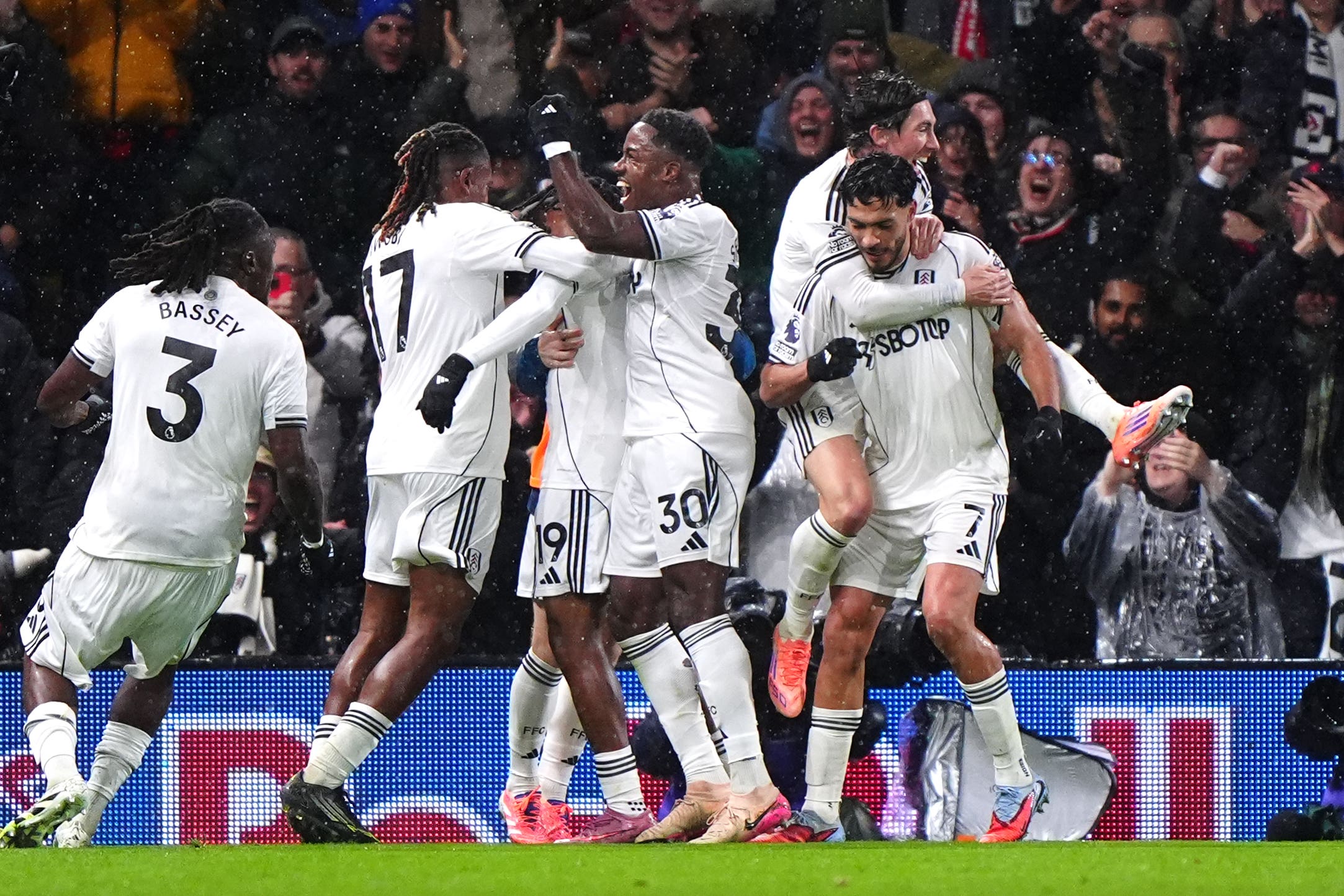 Fulham secured a late victory at Craven Cottage